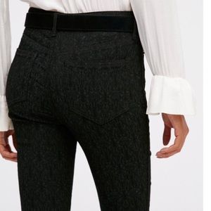 💥SALE💥 Free People Black Jacquard Skinny Jean